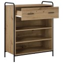 SZAFKA NA BUTY 76 X 36,5 X 93 CM DREWNO INŻYNIERYJNE
