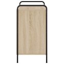SZAFKA NA BUTY 85 X 39,5 X 75 CM DREWNO INŻYNIERYJNE DĄB SONOMA