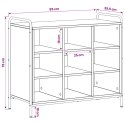 SZAFKA NA BUTY 85 X 39,5 X 75 CM DREWNO INŻYNIERYJNE