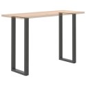 VidaXL Nogi do stołu barowego w kształcie litery U 2 szt. Antracyt 40x(110-111) cm Stal