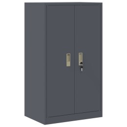 SZAFKA DO PRZECHOWYWANIA ANTRACYT 60 X 40 X 105 CM STAL