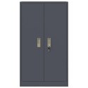 SZAFKA DO PRZECHOWYWANIA ANTRACYT 60 X 40 X 105 CM STAL