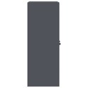 SZAFKA DO PRZECHOWYWANIA ANTRACYT 60 X 40 X 105 CM STAL