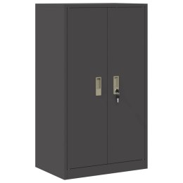 SZAFKA DO PRZECHOWYWANIA CZARNY 60 X 40 X 105 CM STAL