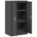 SZAFKA DO PRZECHOWYWANIA CZARNY 60 X 40 X 105 CM STAL