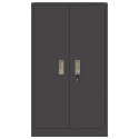 SZAFKA DO PRZECHOWYWANIA CZARNY 60 X 40 X 105 CM STAL