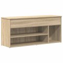 ŁAWKA NA BUTY DĄB SONOMA 102X30,5X45 CM MATERIAŁ DREWNOPOCHODNY