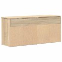 ŁAWKA NA BUTY DĄB SONOMA 102X30,5X45 CM MATERIAŁ DREWNOPOCHODNY