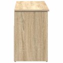 ŁAWKA NA BUTY DĄB SONOMA 102X30,5X45 CM MATERIAŁ DREWNOPOCHODNY