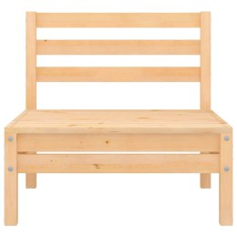 OGRODOWA SOFA ŚRODKOWA, LITE DREWNO SOSNOWE