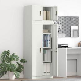 SZAFKA DO PRZECHOWYWANIA 2 SZT. 60 X 40 X 180 CM STAL ZAMYKANE
