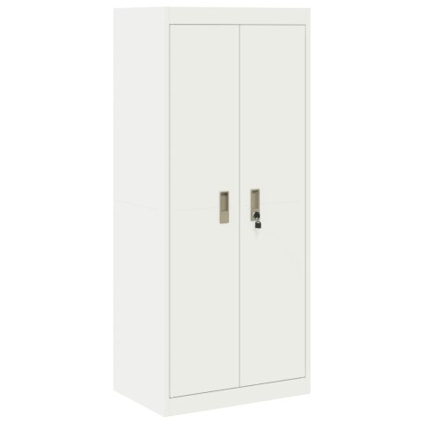 SZAFKA DO PRZECHOWYWANIA 2 SZT. 60 X 40 X 180 CM STAL ZAMYKANE