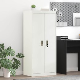 SZAFKA DO PRZECHOWYWANIA BIAŁY 60 X 40 X 140 CM STAL
