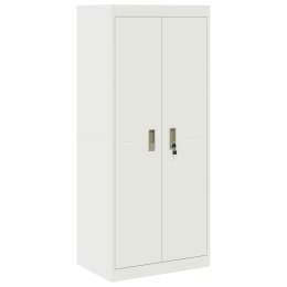 SZAFKA DO PRZECHOWYWANIA BIAŁY 60 X 40 X 140 CM STAL