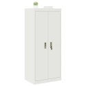 SZAFKA DO PRZECHOWYWANIA BIAŁY 60 X 40 X 140 CM STAL
