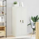 SZAFKA DO PRZECHOWYWANIA BIAŁY 60 X 40 X 140 CM STAL