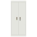 SZAFKA DO PRZECHOWYWANIA BIAŁY 60 X 40 X 140 CM STAL