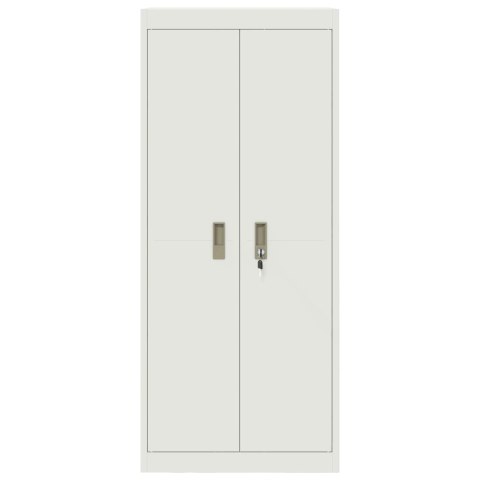 SZAFKA DO PRZECHOWYWANIA BIAŁY 60 X 40 X 140 CM STAL