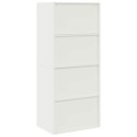 SZAFKA DO PRZECHOWYWANIA BIAŁY 60 X 40 X 140 CM STAL