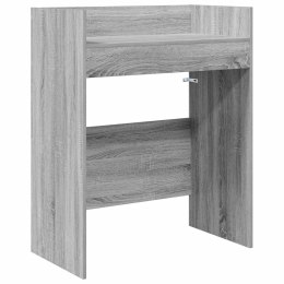 STÓŁ DJ-SKI SZARY SONOMA 82 X 45 X 102 CM DREWNO INŻYNIERYJNE
