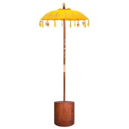 BALIŃSKI PARASOL Z BAZĄ 2 SZT. ŻÓŁTY