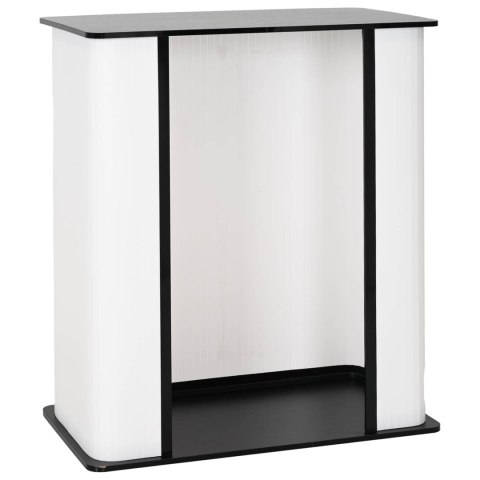 LADA TARGOWA CZARNY I BIAŁY 80 X 40 X 93 CM