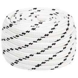 WIELOFUNKCYJNA LINA GOSPODARCZA 20 MM 50 M BIAŁY POLIESTER