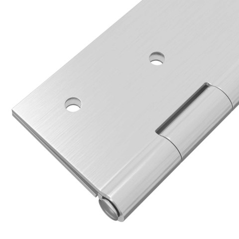 ZAWIAS 12 SZT. 100 X 70 X 8 MM SREBRNY STAL