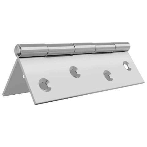 ZAWIAS 12 SZT. 89 X 54 X 5 MM SREBRNY STAL