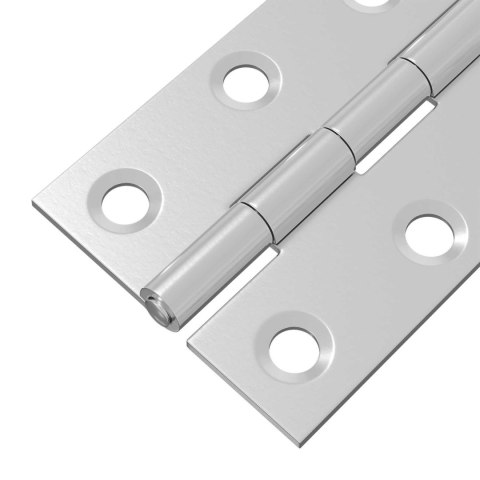 ZAWIAS 24 SZT. 44 X 31 X 5 MM SREBRNY STAL