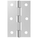 ZAWIAS 24 SZT. 54 X 34 X 5 MM SREBRNY STAL
