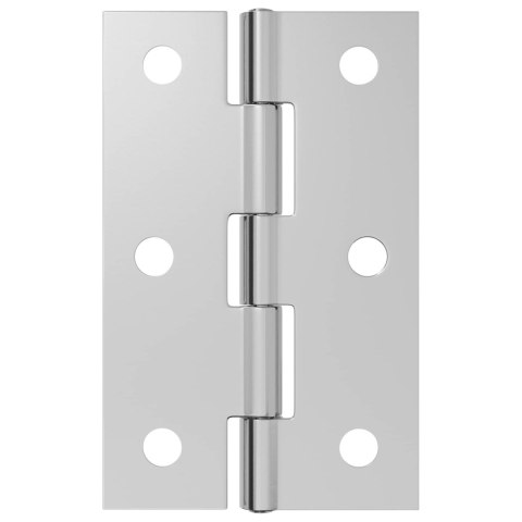 ZAWIAS 24 SZT. 54 X 34 X 5 MM SREBRNY STAL