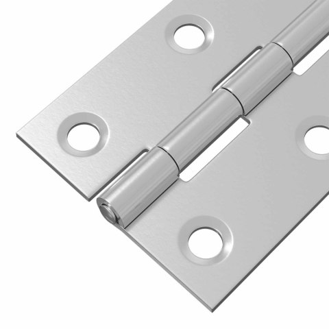 ZAWIAS 24 SZT. 54 X 34 X 5 MM SREBRNY STAL