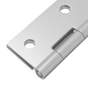 ZAWIAS 24 SZT. 54 X 34 X 5 MM SREBRNY STAL
