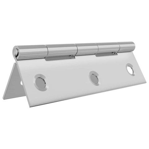 ZAWIAS 24 SZT. 66 X 38 X 5 MM SREBRNY STAL