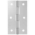 ZAWIAS 24 SZT. 66 X 38 X 5 MM SREBRNY STAL