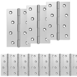 ZAWIAS 24 SZT. 89 X 54 X 5 MM SREBRNY STAL