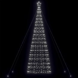 CHOINKA LED 1534 LED ZIMNA BIEL 500 CM