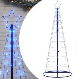 CHOINKA LED 200 LED NIEBIESKI 180 CM