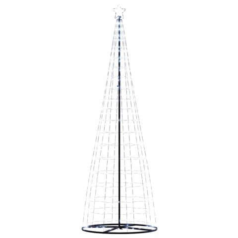 CHOINKA LED 550 LED ZIMNA BIEL 300 CM