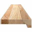 PARAPETY 2 SZT., SUROWE, 120X15X2 CM, LITE DREWNO DĘBOWE
