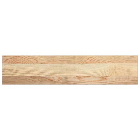 PARAPETY 2 SZT., SUROWE, 70X15X2 CM, LITE DREWNO DĘBOWE