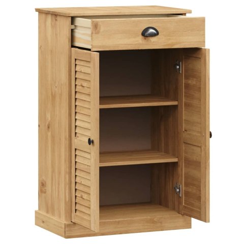 SZAFKA NA BUTY VIGO, 60X35X96 CM, LITE DREWNO SOSNOWE
