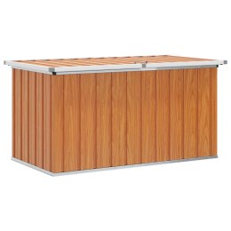 SKRZYNIA DO PRZECHOWYWANIA NA ZEWNĄTRZ DREWNO 129 X 67 X 65 CM