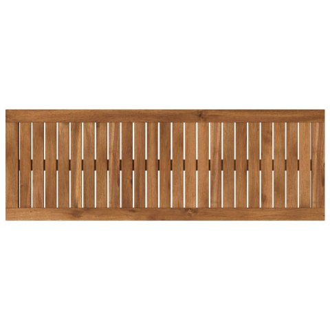 BLAT STOŁU 100,5 X 35 X 2 CM PROSTOKĄTNY LITE DREWNO AKACJI
