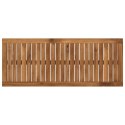 BLAT STOŁU 100,5 X 40 X 2 CM PROSTOKĄTNY LITE DREWNO AKACJI
