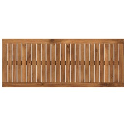 BLAT STOŁU 100,5 X 40 X 2 CM PROSTOKĄTNY LITE DREWNO AKACJI