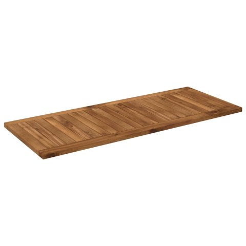 BLAT STOŁU 100,5 X 40 X 2 CM PROSTOKĄTNY LITE DREWNO AKACJI
