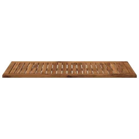 BLAT STOŁU 100,5 X 40 X 2 CM PROSTOKĄTNY LITE DREWNO AKACJI