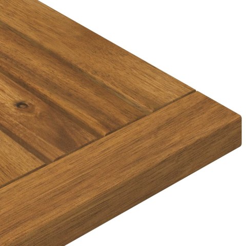 BLAT STOŁU 40,5 X 40 X 2 CM PROSTOKĄTNY LITE DREWNO AKACJI